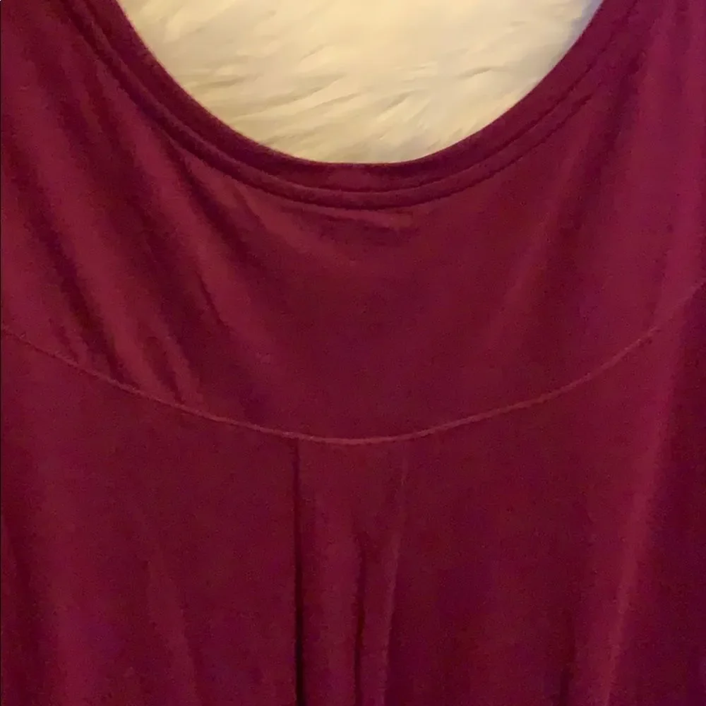 POSH Party Top Long Sleeve Loose Henley Loose Fit - Picture 4 of 5
